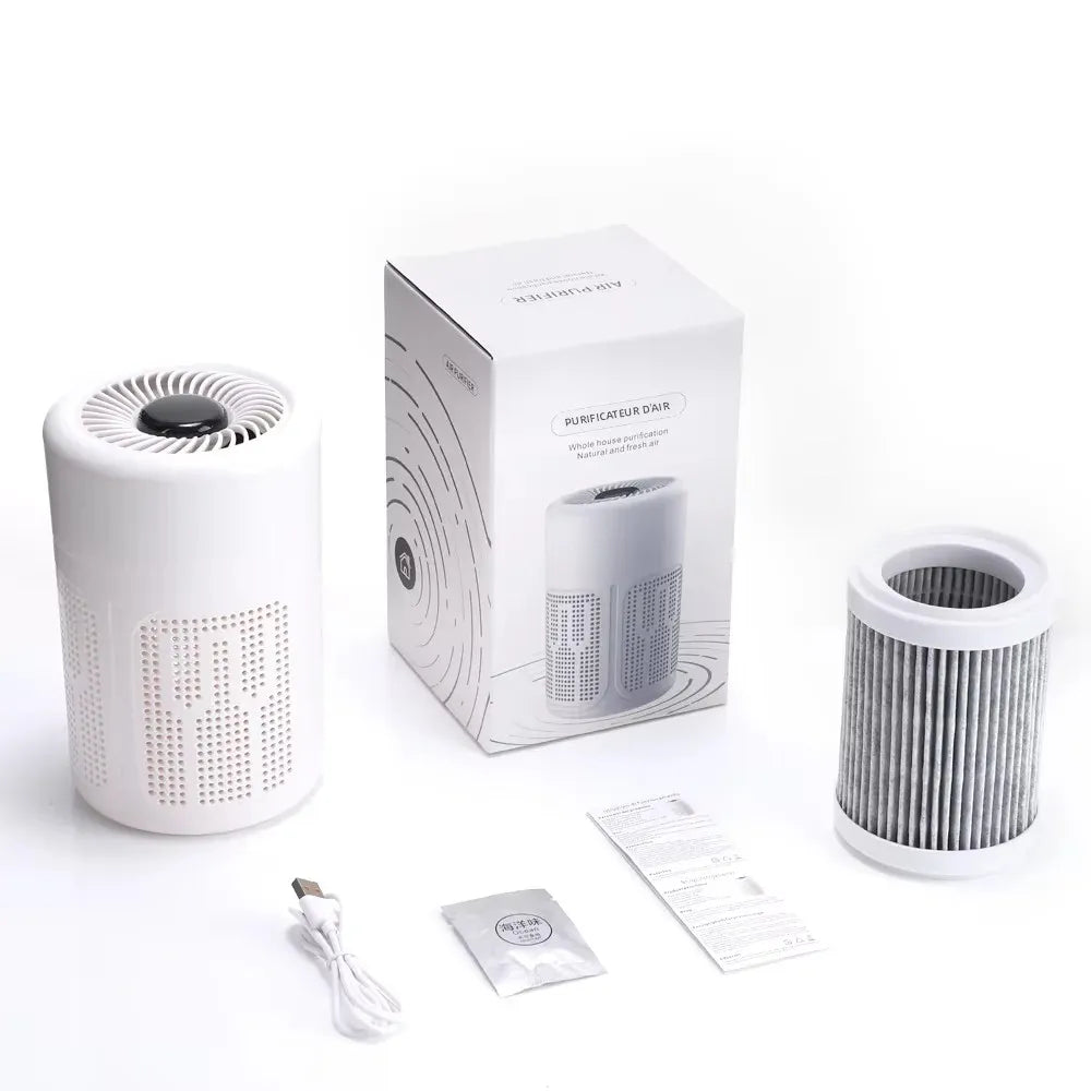 Purificateur à Ion & Filtration d'Air Silencieux